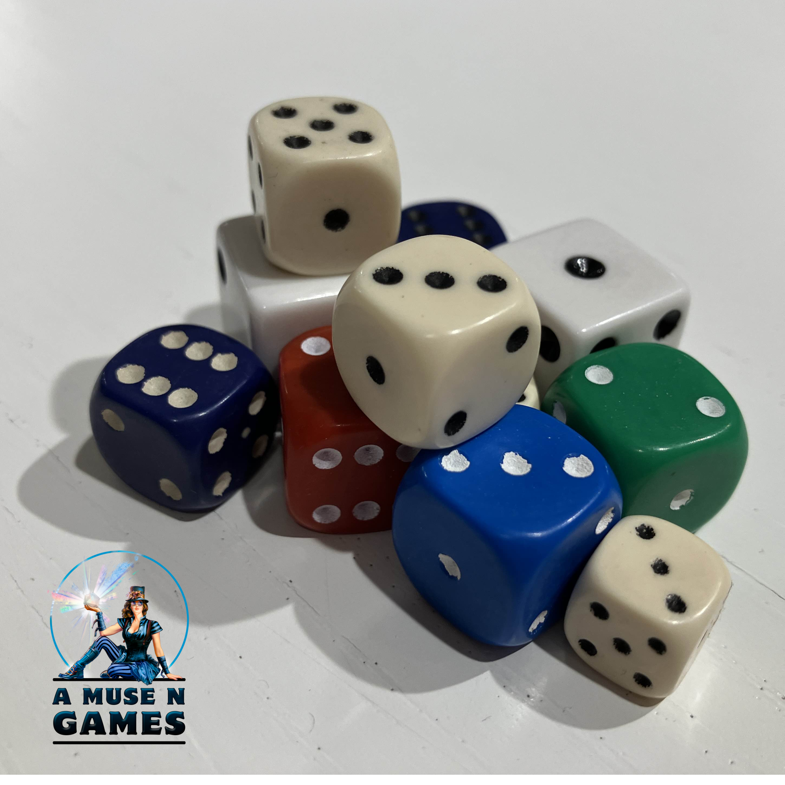 Assorted Loose d6 Dice